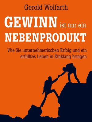 cover image of Gewinn ist nur ein Nebenprodukt